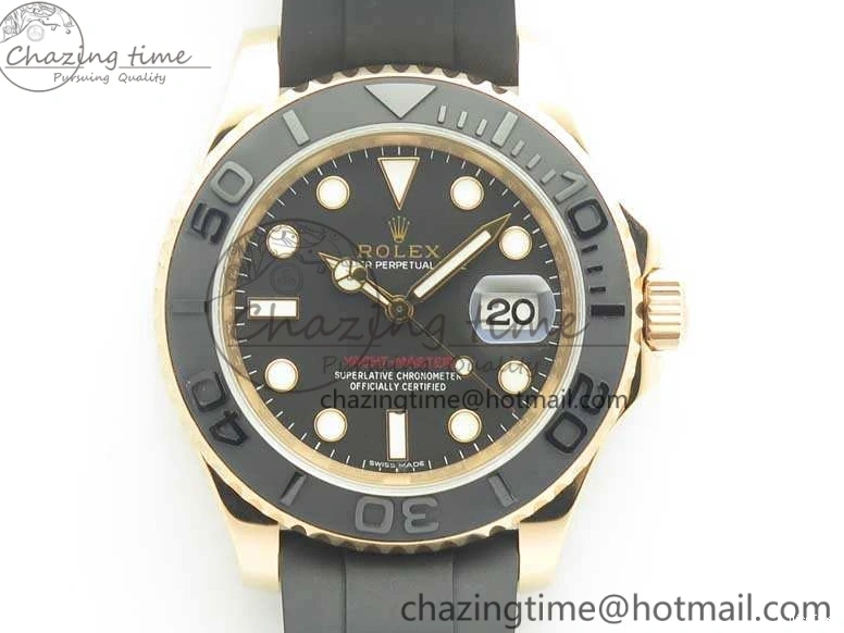 MiroTime 0404 Yacht-Master 116655 ARF 1:1 Best Edition Ceramic Bezel On Oysterflex Rubber Strap SH BestValue 3452